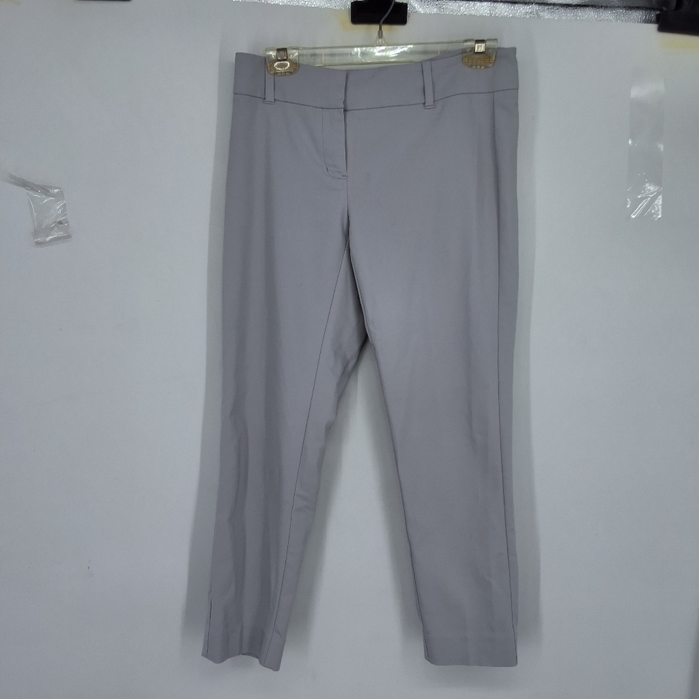 White House Black Market Sz 4 Gray Dress Pants